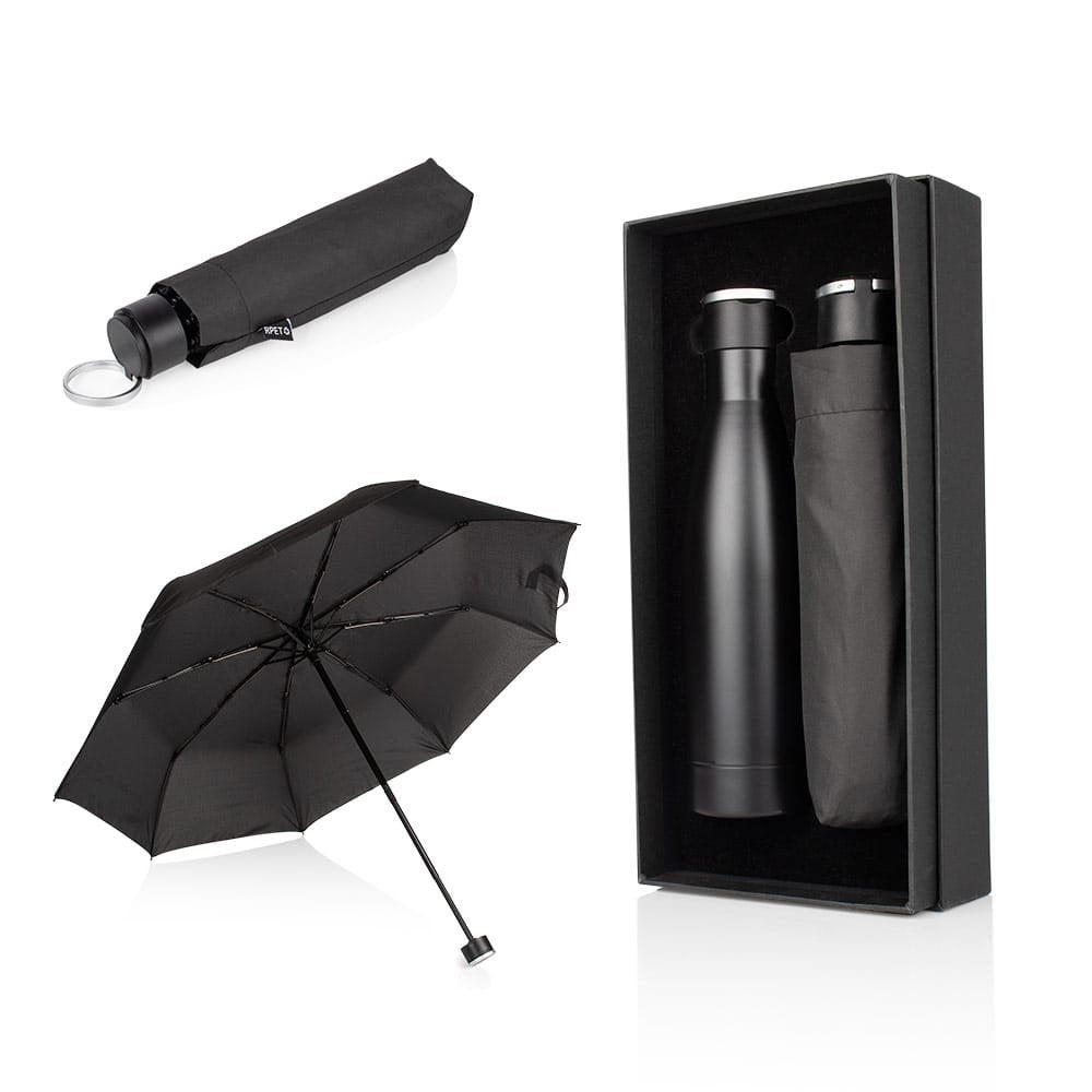 Set Paraguas Dalí + Botella 550 ml / 20 Oz