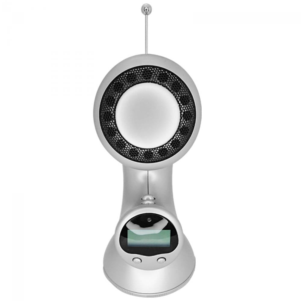 Radio Reloj Y Linterna Bocina