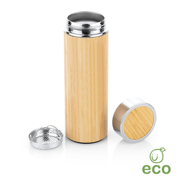 Termo Bambú 500ml / 17 Oz