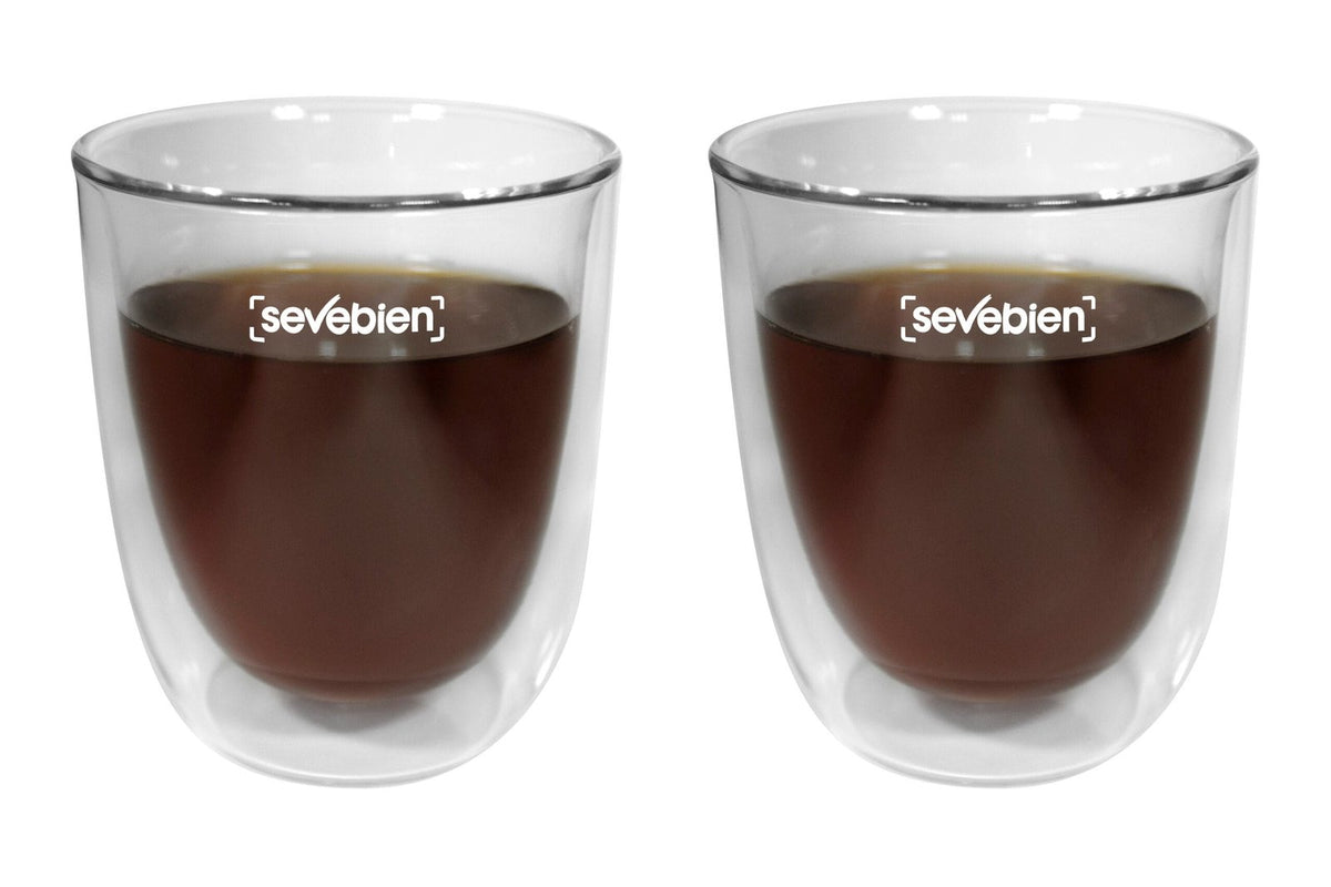 Set de vasos de vidrio «Double»