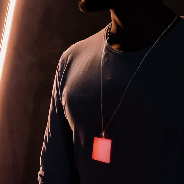Collar Luminoso Cuadrado